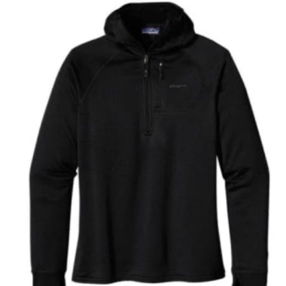 Patagonia Black R1 Hoodie Jacket